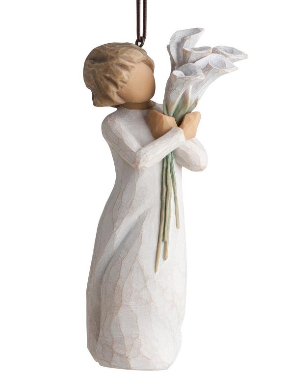 Ornament - Beautiful Wishes - Alles Gute Ornament / Willow Tree by Susan Lordi 27470 Ornament - Beautiful Wishes - Alles Gute Ornament / Willow Tree by Susan Lordi 27470