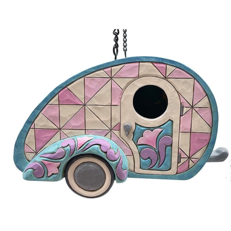 Vogelhaus Wohnwagen - Birdhouse Camper 6020192 / Heartwood Creek by Jim Shore