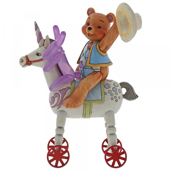 hc-6005129a Jim Shore, Button and Squeaky, Button und Squeaky, Heigh Ho Squeaky, Heartwood Creek