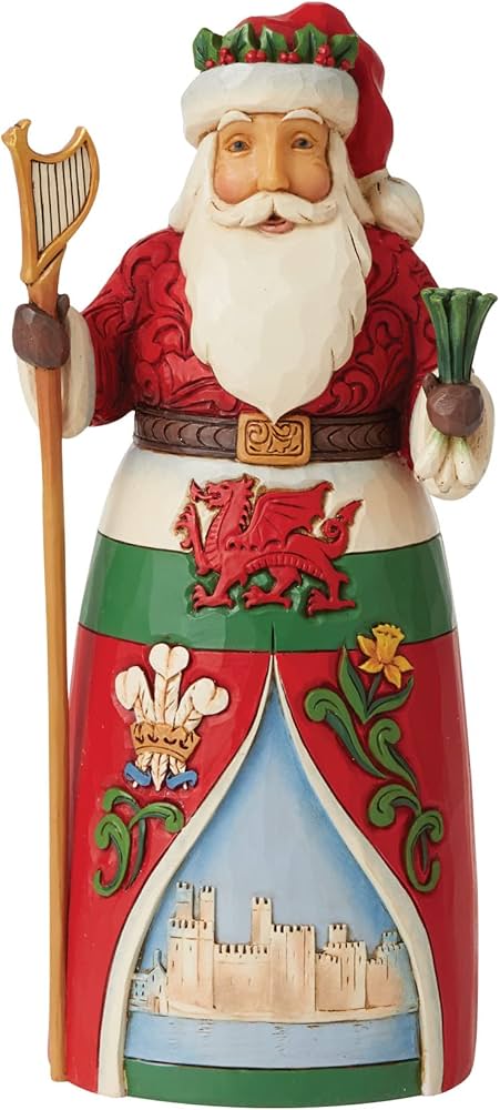 Welsh Santa / Walisischer Weihnachtsmann Jim Shore Heartwood Creek 6008913 Welsh Santa / Walisischer Weihnachtsmann Jim Shore Heartwood Creek 6008913