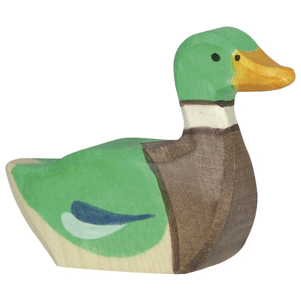 HK-80022 Sebastian Design, skandinavische Kerzenringe, Kerzenring, Kerzenringe, Candlerings, Steckfigur, Erpel schwimmend