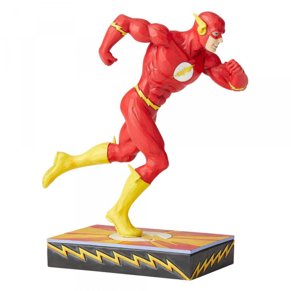 dt-6003025a Disney Traditions, Jim Shore, Silver Age - DC Comics Justice League, The Flash