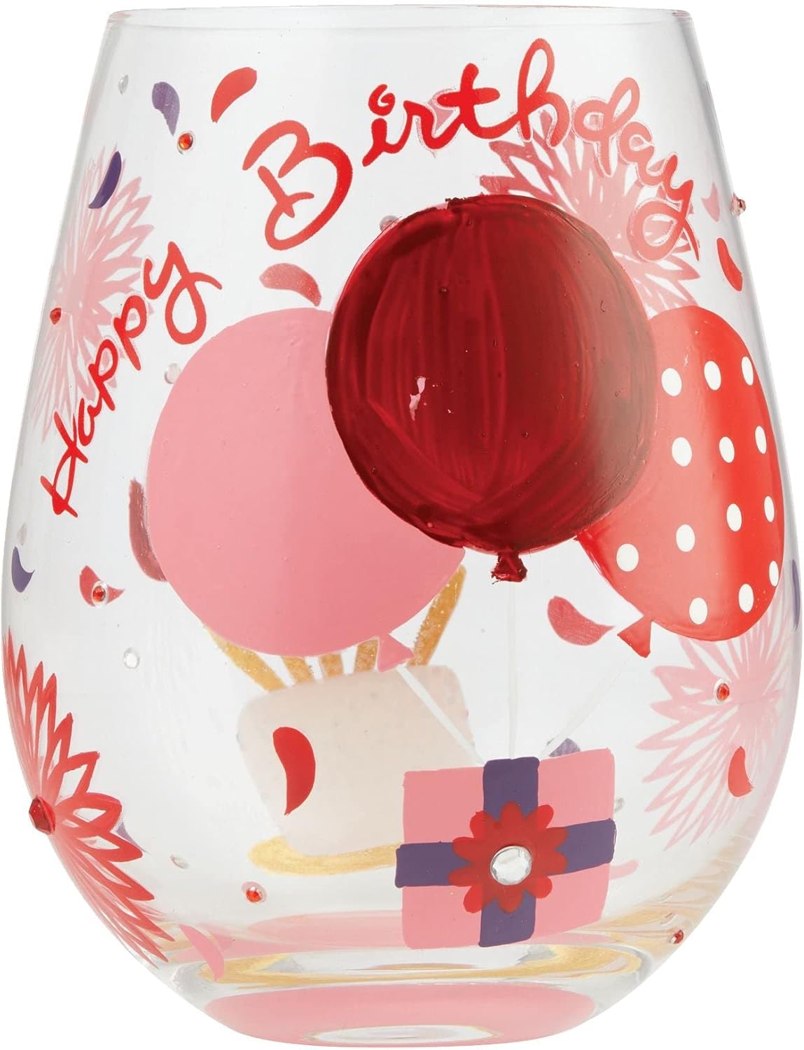 Trinkglas - My Red Hot Birthday - Geburtstagsglas - Lolita Stemless Trinkglas 6010146 Trinkglas - My Red Hot Birthday - Geburtstagsglas - Lolita Stemless Trinkglas 6010146
