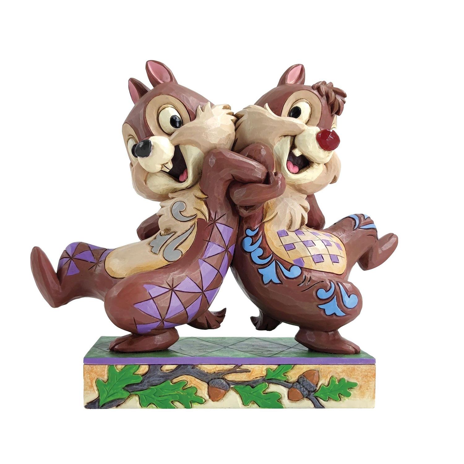 6011932 6011932, Disney Traditions, Chip & Dale, Chip and Dale, A- und B-Hörnchen, Disney Traditions Chip and Dale, Jim Shore, Jim Shore Disney Traditions, Jim Shore Disney, Jim Shore Disneyfigur