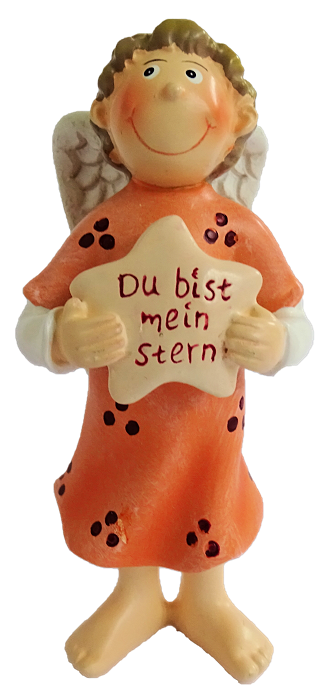 28387-orangeHIbMpt20aiafS Gilde Handwerk, Gilde Engel, Gilde Schutzengel, Du bist mein Stern, 28387, Glücksbringer